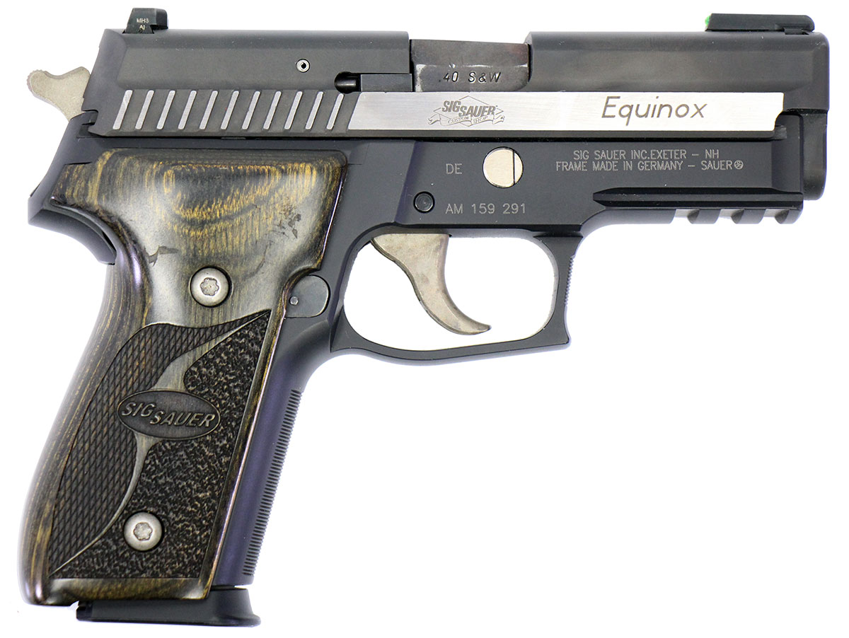 Sig Sauer P229 Equinox 40 S&W Pistol - Used in Good Condition German Frame