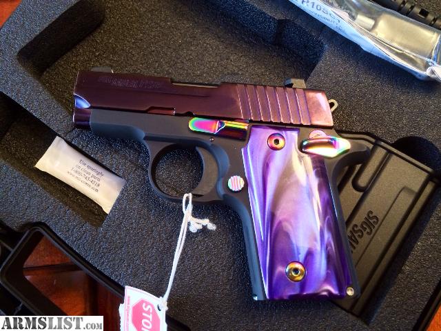 Sig Sauer P238 380 ACP Purple Pearl Sig Sauer P238 380 ACP Purple Pearl