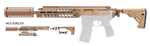 Sig MCX-SURG Suppressed Upper Receiver Group, Fits to AR-15 Lower, 11.5" Barrel, 5.56 NATO - Class 3 | The Gun Shop