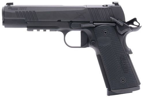 Sig Sauer 1911 X-Series 45 ACP, 5" Barrel, Black, G10 Grip, Optic Ready, 8rd - 1911 Guns | The Gun Shop