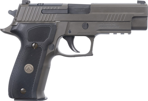 Sig Sauer P226 9mm, 4.4" Barrel, Legion Gray, G10 Grip, 10rd - Firearm | The Gun Shop