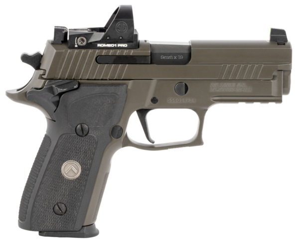 Sig P229 Legion SAO RXP 9mm, 3.9" Barrel, ROMEO1, X-Ray 3, Legion Gray, 15rd