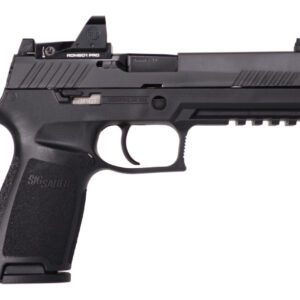 Sig P320 Full Size RXP 9mm, 4.7" Barrel, Romeo1 Pro Reflex, Fixed Sights, Black, 10rd