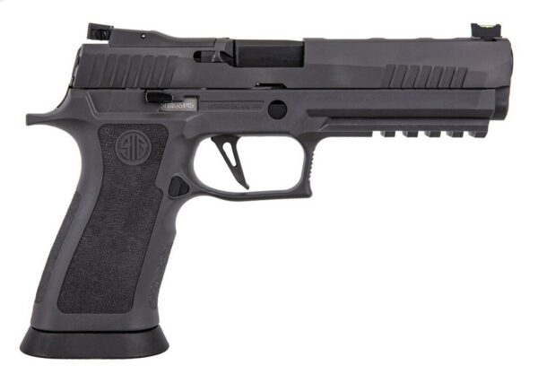 Sig P320 XFIVE Legion 9mm, 5" Bull Barrel, Dawson Precision Sights, Gray, Mag Coupon, 1x 17rd