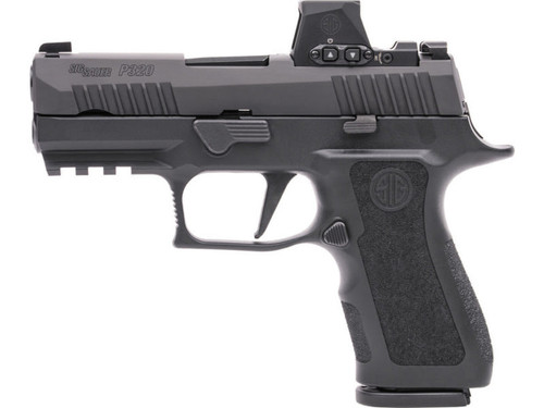 Sig Sauer P320 X-Compact 9mm, 3.6" Barrel, Black, ROMEO-X Reflex Sight, 15rd - Firearm | The Gun Shop