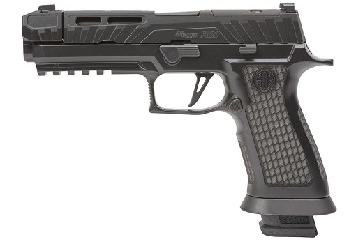 Sig Sauer P320 Spectre 9mm, 4.6" Barrel, Black Cerakote, 10rd - Firearm | The Gun Shop
