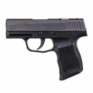 Sig P365 SAS 9mm, 3.1" Barrel, Black, Fiber-Tritium Night Sight, 10rd Flush, 10rd Extended Mag