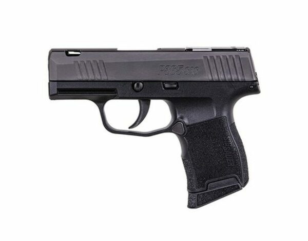Sig P365 SAS 9mm, 3.1" Barrel, FT Bullseye Sights, Black, Mag Coupon, 10rd