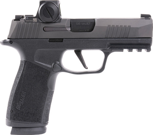 Sig Sauer P365 9mm, 3.7" Barrel. Black, Romeo-X Optic, 17rd - Firearm | The Gun Shop