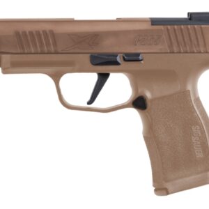 Sig P365XL NRA Edition 9mm, 3" Barrel, Xray3, Coyote Tan, NRA Coin, 2x 12rd/1x 15rd