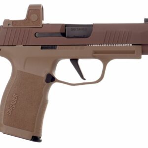 Sig Sauer NRA P365 XL 9mm, 3.7" Barrel, X-Ray3 & Romeo Zero, Coyote, 12rd/15rd