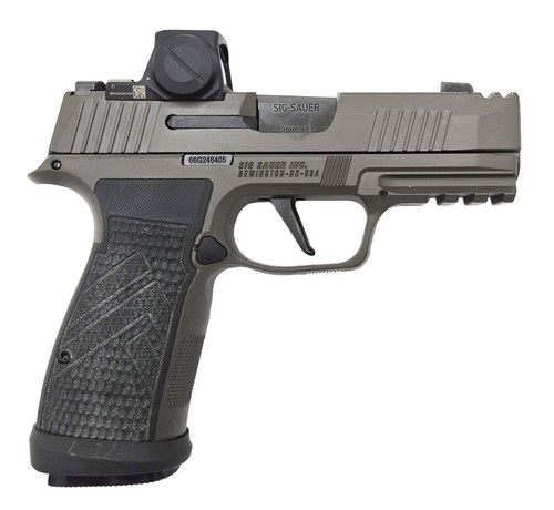 Sig Sauer P365 AXG Legion 9mm, 3.1" Barrel, Gray, Romeo X Red Dot, 17rd - Concealed Carry Guns | The Gun Shop