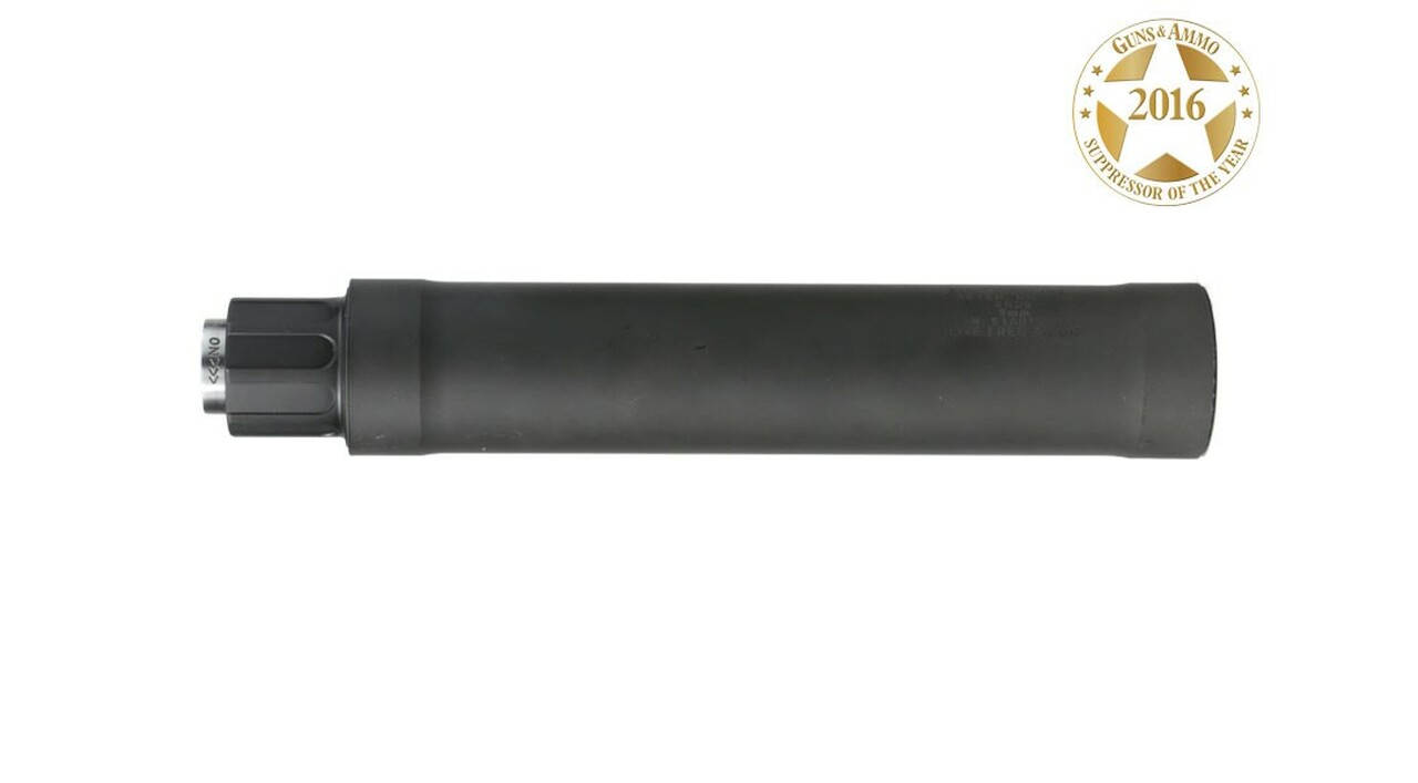 Sig SRD9 Suppressor, 9mm, 2x Pistons, 1/2x28 TPI & 13.5x1 LH, Black
