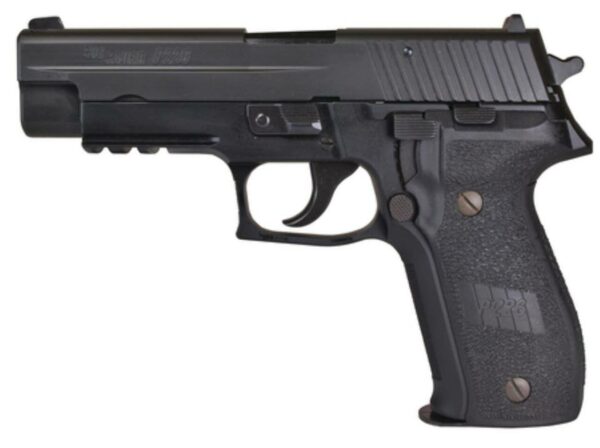 Sig P226 9mm, 4.4 Barrel, Contrast Sights, Black Nitron Finish, E2 Grips, 10rd CA LEGAL