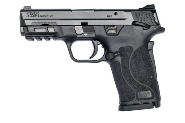 Smith & Wesson M&P Shield EZ M2.0 Compact 9mm, 3.675" Barrel, Black, Manual Safety, 8rd