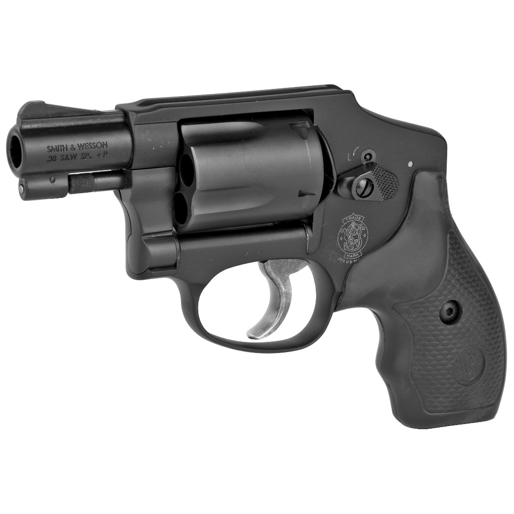 smith-and-wesson-model-442-revolver-matte-black-38-special-p-1-875-barrel-5-rounds-SW162810-B_3_HR-2 New Smith & Wesson 442, J-Frame Revolver, .38 Special +P, 1.9″ Barrel