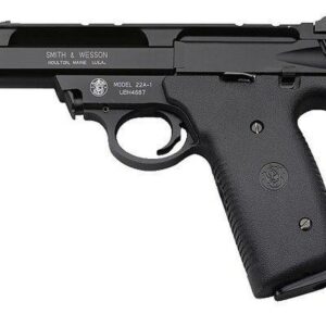 Smith and Wesson 22A 22LR, 4 Inch, Black, Adjustable Sights, Polymer Grips, 10rd Mags