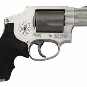 Smith & Wesson 340SCPD Airlite 357Mag, 1 7/8 Inch, Black/Gray, Fixed Sights, Rubber Grips, Scandium, 5rd