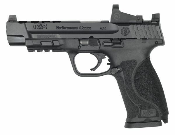 Smith & Wesson M&P9 M2.0, 9mm, 5" Ported Barrel, Crimson Trace Red Dot, 17rd