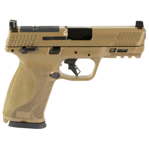Smith & Wesson M&P M2.0 10mm, 4" Barrel, Flat Dark Earth Cerakote, Optic Ready, 15rd - Firearm | The Gun Shop
