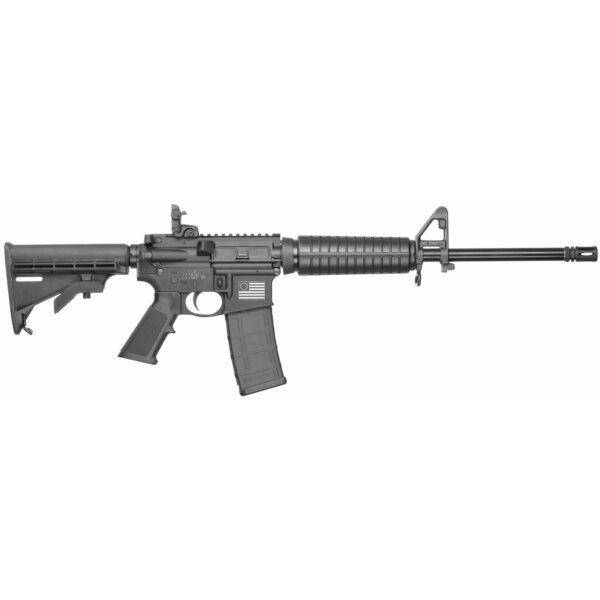 Smith & Wesson M&P 15 Sport II AR-15 5.56mm, 16" Barrel, Black, 6 Position Stock, Betsy Ross Flag, 30rd