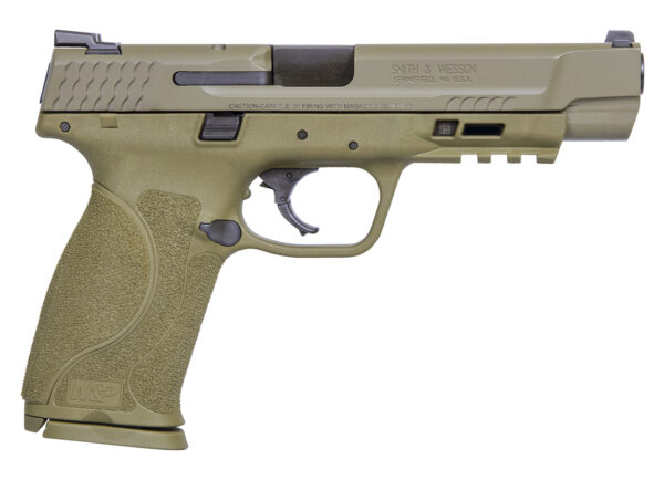 Smith & Wesson M&P9 M2.0 9mm, 5" Barrel, 3-Dot Sights, NTS, Flat Dark Earth, 17rd