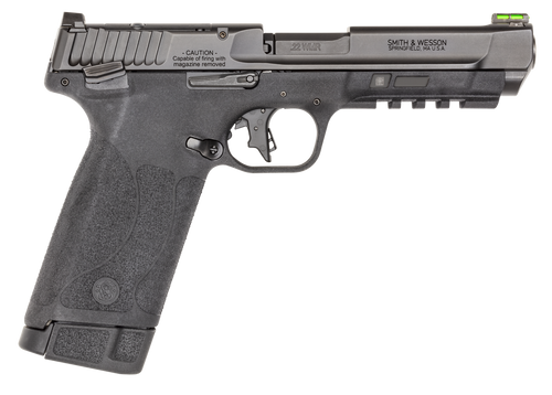 Smith & Wesson M&P Range Kit 22 Magnum, 4.35" Barrel, Black, Optic Ready, Tac-Six Tactical Case, 30rd - Firearm | The Gun Shop