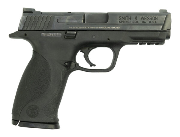 Smith & Wesson M&P9 9mm, Trade-In, 4.25" Barrel, No Thumb Safety, CT Laser Grip, Black, 17rd