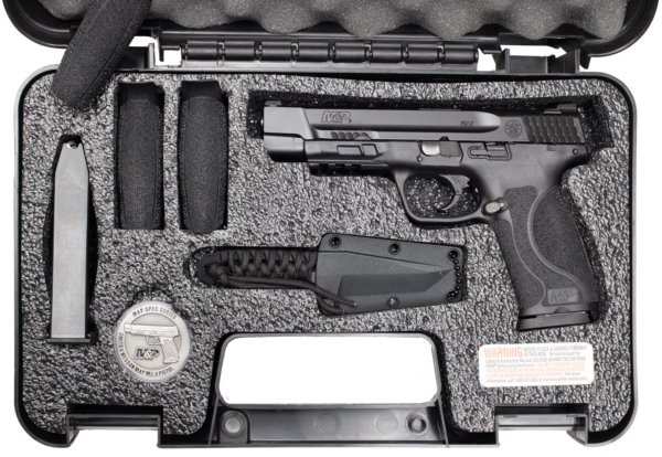 Smith & Wesson M&P M2.0 Spec Series Full Size, 9mm, 5" Barrel, Black No Manual Safety, Tritium Night Sights, 17Rd, 2 Mags