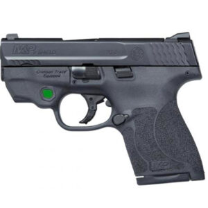 Smith & Wesson M&P Shield M2.0 9mm, 3.1" Barrel, CT Green Laser, 7/8rd Mags