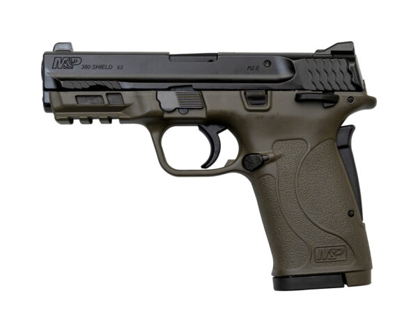 Smith & Wesson M&P Shield EZ .380 ACP, 3.6" Barrel, 3-Dot Sights, Patriot Brown, 8rd