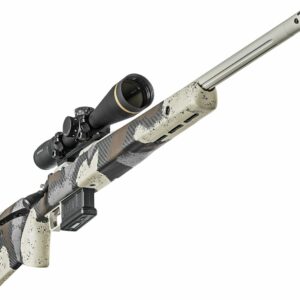 Springfield Model 2020 Waypoint 308 Win, 20" Carbon Fiber Barrel, SA Radial Brake, Green, Mil-Spec Green Cerakote, Evergreen Camo Carbon Fiber Stock M-LOK, TriggerTech Adj Trigger, AICS 5rd Mag