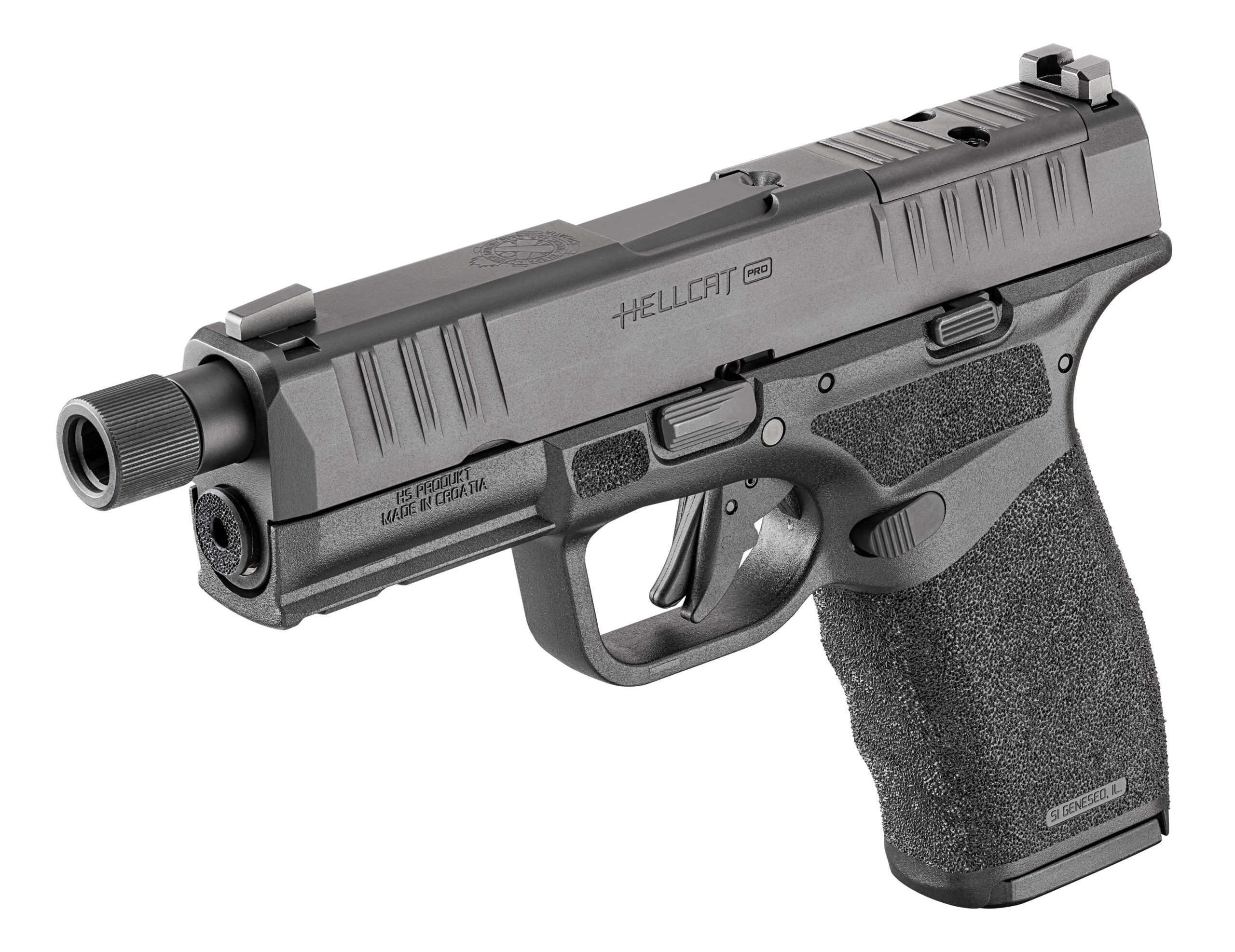 Hellcat® Pro OSP™ Threaded 9mm Handgun, Low Capacity - HCP9449BTOSPLC ...