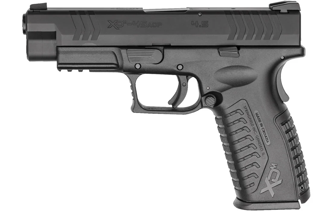 Springfield XDM 45ACP 4.5 Full-Size Black Essentials Package ...