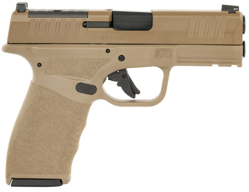 Springfield Hellcat Pro Gear Up Package 9mm, 3.7" Flat Dark Earth, Range Bag, 17rd - Firearm | The Gun Shop