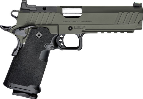Springfield Prodigy Gear-Up Package 9mm, 5" Barrel, Tungsten Cerakote, Black Grip, 17rd - 1911 Guns | The Gun Shop
