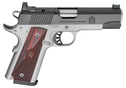 Springfield Ronin AOS 45 ACP, 5" Barrel, Two-Tone, Laminate Wood Grip, 8rd - 1911 Guns | The Gun Shop