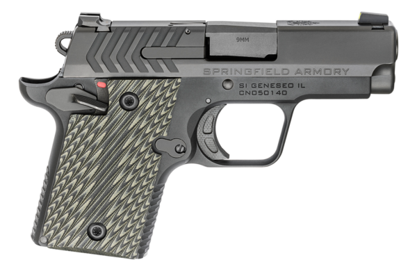 Springfield 911 9mm 3" Barrel Nitride Black 6/7rd Mags