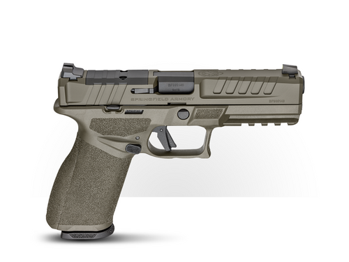 Springfield Echelon 9mm, 4.5" Barrel, Olive Drab Green Cerakote, Optic Ready, 20rd - Featured | The Gun Shop