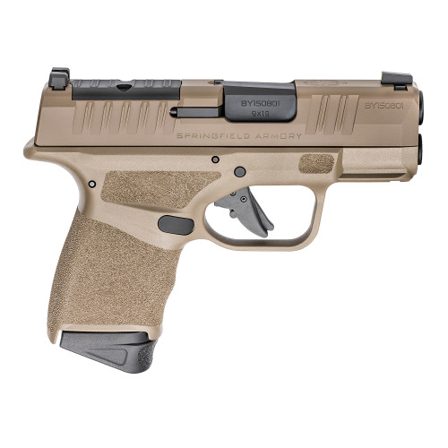 Springfield Hellcat 9mm, 3" Barrel, FDE Cerakote, Optics Ready, 13rd - Concealed Carry Guns | The Gun Shop