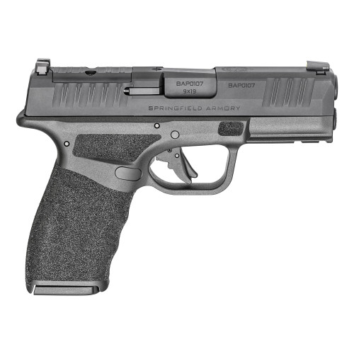Springfield Hellcat Pro 9mm, 3.7" Barrel, Black, Optic Ready, Includes Range Bag, 10rd - Firearm | The Gun Shop