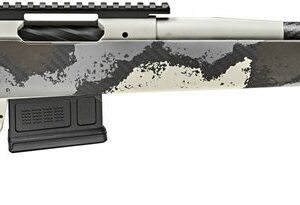 Springfield Model 2020 Waypoint 308 Win, 20" Carbon Fiber Barrel, SA Radial Brake, Tan, Desert Verde Cerakote, Ridgeline Camo Carbon Fiber Stock, M-LOK, TriggerTech Adj Trigger, 5rd AICS Short Action Magazine
