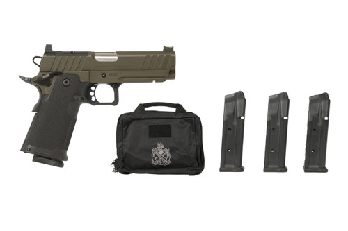 Springfield DS Prodigy AOS Lipsey's Package 9mm, 4.25" Barrel, Olive Drab Green Cerakote, Optic Ready, 20rd - 1911 Guns | The Gun Shop