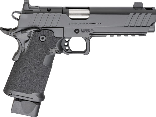 Springfield Prodigy Comp 9mm, 5" Compensated Barrel, Black, Optic Ready, 20rd - 1911 Guns | The Gun Shop