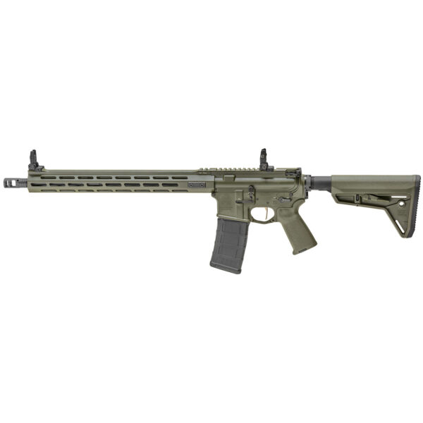 Springfield SAINT Victor AR-15 223/5.56, 16" Barrel, 1:8 Twist, Olive Drab Green, 15" M-LOK Handguard, Flip Up Front and Rear Sights, 30Rd PMAG