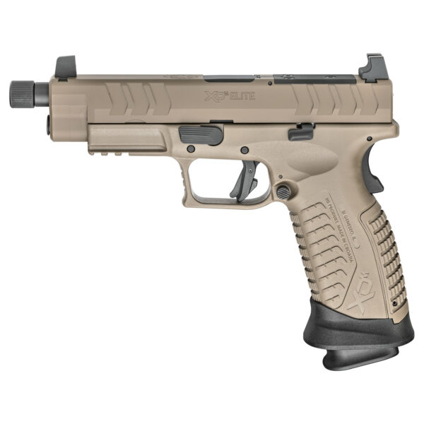 Springfield XDM Elite OSP 9mm, 4.5" Threaded Barrel, Suppressor Sights, Flat Dark Earth, 2x 22rd