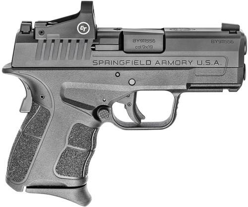 Springfield XDS MOD.2 9mm, 3.3" Barrel, Black, Includes Crimson Red Dot & Range Bag, 9rd - Firearm | The Gun Shop