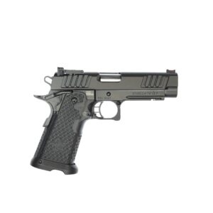 Staccato P 9mm, 4.4" Bull Barrel, SS Barrel, Dawson Precision FO Front, DLC, 20rd