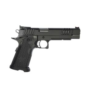 Staccato XL 9mm, 5.4" Stainless Bull Barrel, G2, Dawson Fiber Optic, DLC Finish, 17rd/20rd