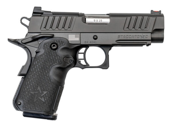 Staccato C 9mm, 3.9" Bull Barrel, Dawson Precision Sights, DLC, 3x 8rd